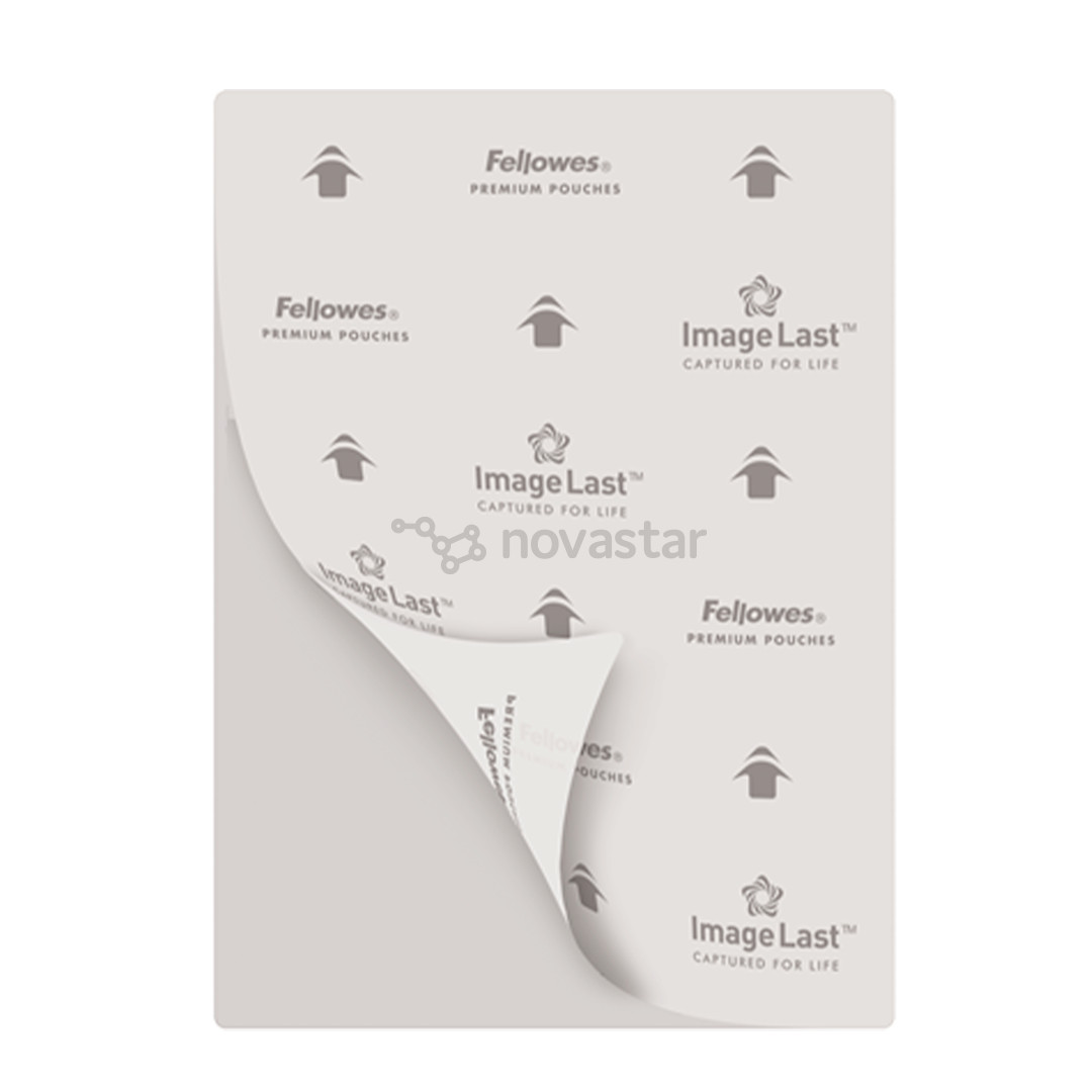 Fellowes ImageLast A4 80 Micron Laminating Pouch, 100 pc - Laminating pouches