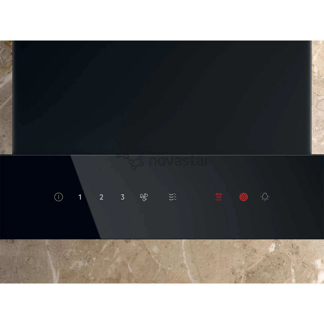 Electrolux 700 Series, 730 m³/val., plotis 60 cm, juodas - Gartraukis