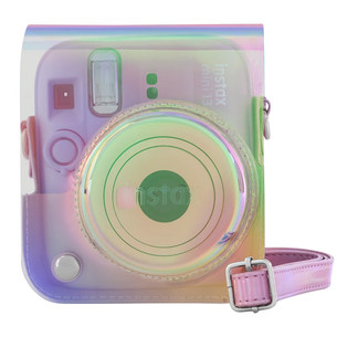 Fujifilm Instax mini 13 Camera Case, daugiaspalvis/skaidrus - Dėklas 8720094754819