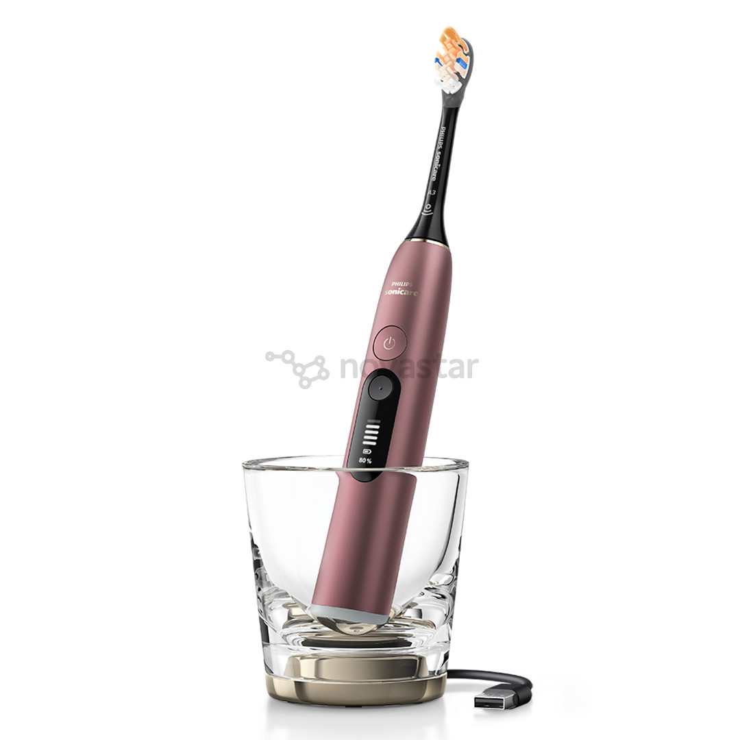 Philips Sonicare DiamondClean 9900 Prestige, violetinis - Elektrinis dantų šepetėlis