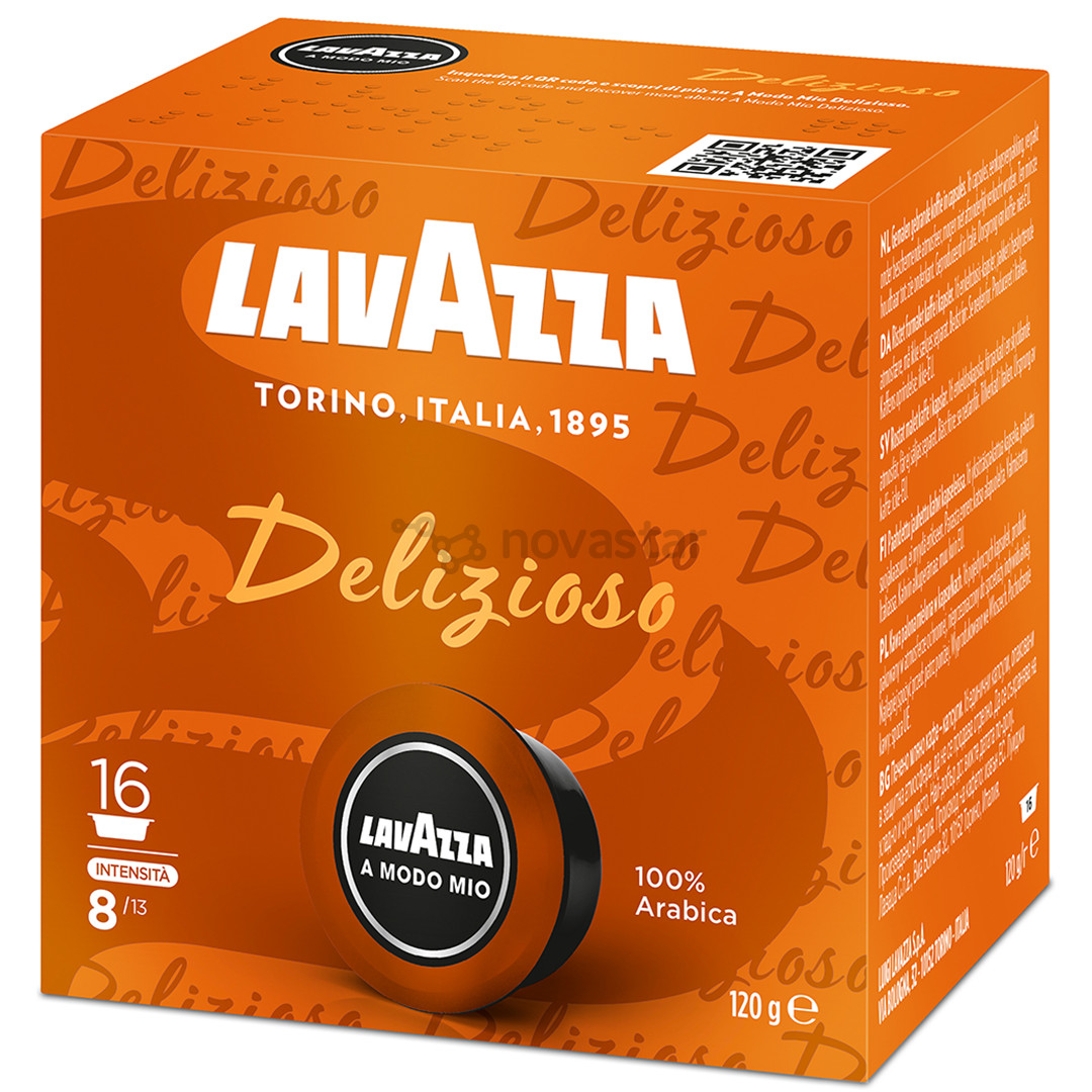 Kavos kapsulės Lavazza A Modo Mio Delizioso, 16 vnt.