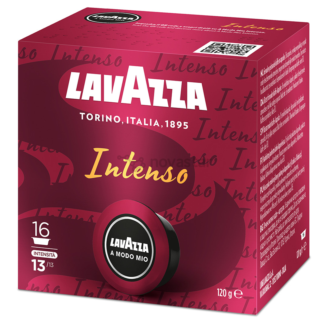 Kavos kapsulės Lavazza A Modo Mio Intenso, 16 vnt.