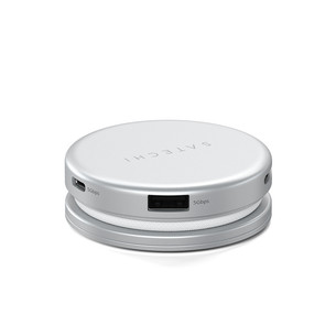 Satechi OntheGo 5-in-1 Multiport Adapter, sidabro spalvos - Adapteris
