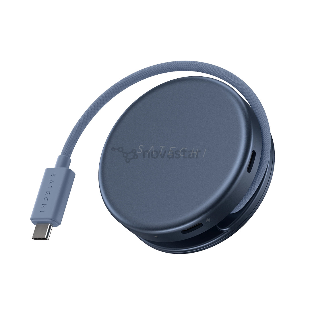 Satechi OntheGo 5-in-1 Multiport Adapter, tamsiai mėlynas - Adapteris