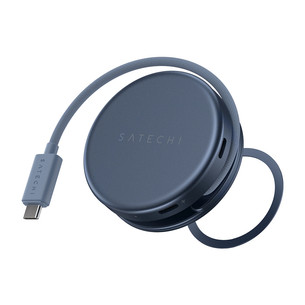 Satechi OntheGo 5-in-1 Multiport Adapter, tamsiai mėlynas - Adapteris