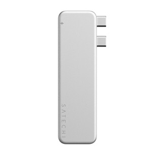 Satechi USB-C Snap Hub, MacBook Neo, sidabro spalvos - Adapteris