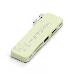 Satechi USB-C Snap Hub, MacBook Neo, geltonas - Adapteris