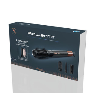 Rowenta Air Shape, 1300 Вт, черный - Фен-щетка