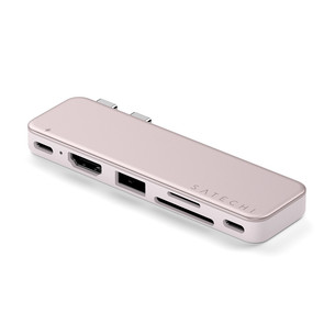 Satechi USB-C Snap Hub, MacBook Neo, blush - Adapter ST-HUSNP
