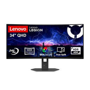 Lenovo 34W-2C, 34'', WQHD, VA, 240 Hz, juodas - Monitorius 68F6GACBEU