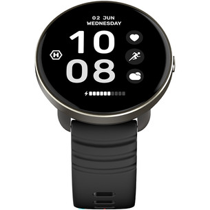 HAMMER Watch Ventus, 42,5 mm, juodas - Išmanusis laikrodis