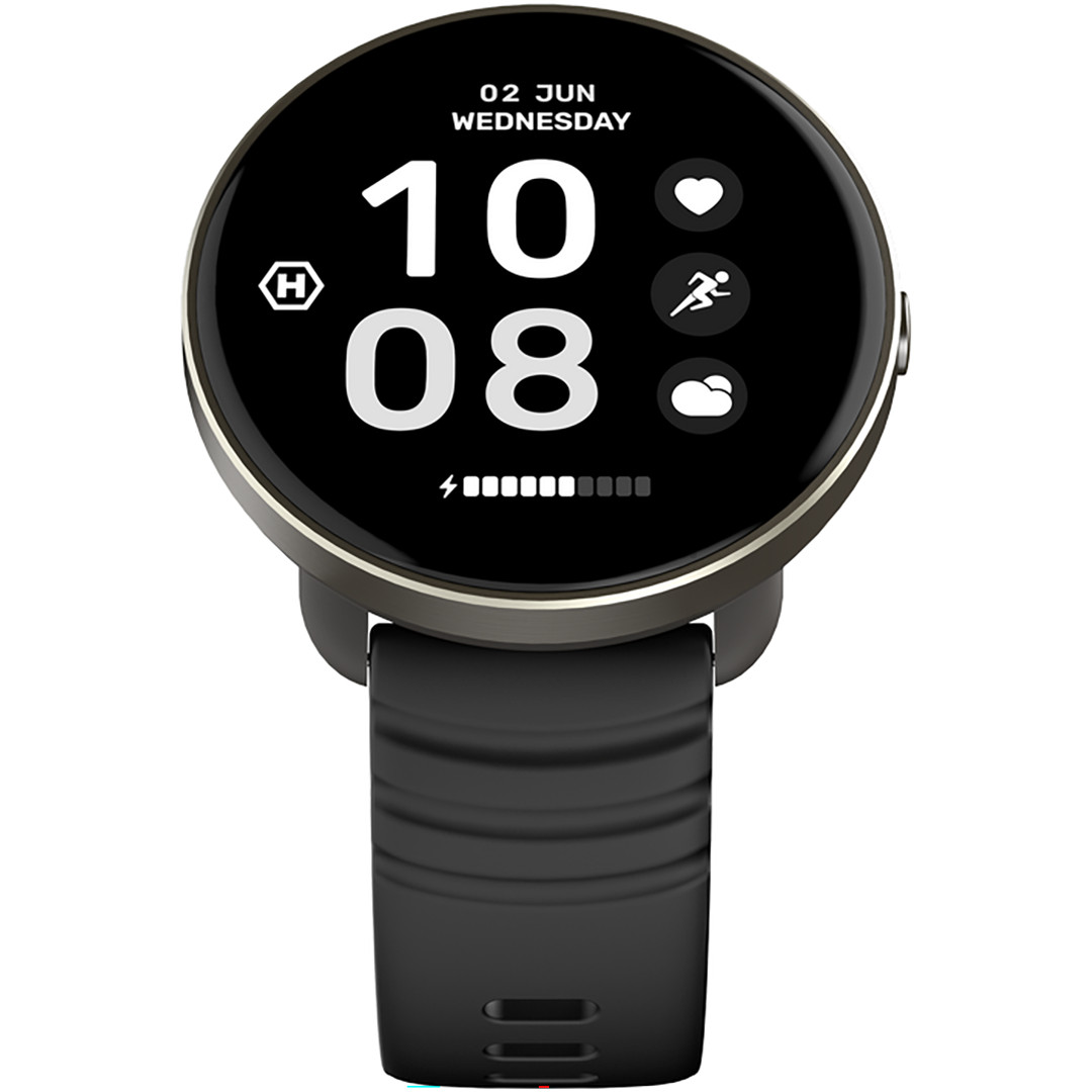 HAMMER Watch Ventus, 42,5 mm, juodas - Išmanusis laikrodis