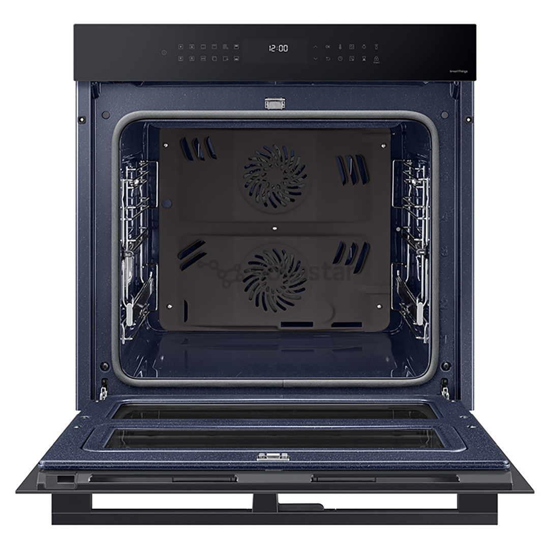 Samsung Dual Cook Flex, katalizė, 76 L, juoda - Įmontuojama orkaitė