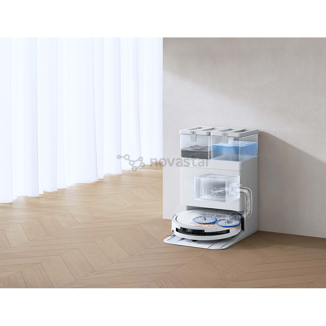 Ecovacs Deebot T50 OMNI Gen3, сухая и влажная уборка, белый - Робот-пылесос