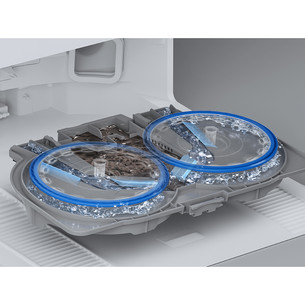 Ecovacs Deebot T50 OMNI Gen3, сухая и влажная уборка, белый - Робот-пылесос