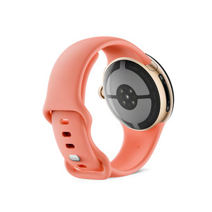 Google Pixel Watch 5, 41 mm, rožinis/aukso spalvos - Išmanusis laikrodis
