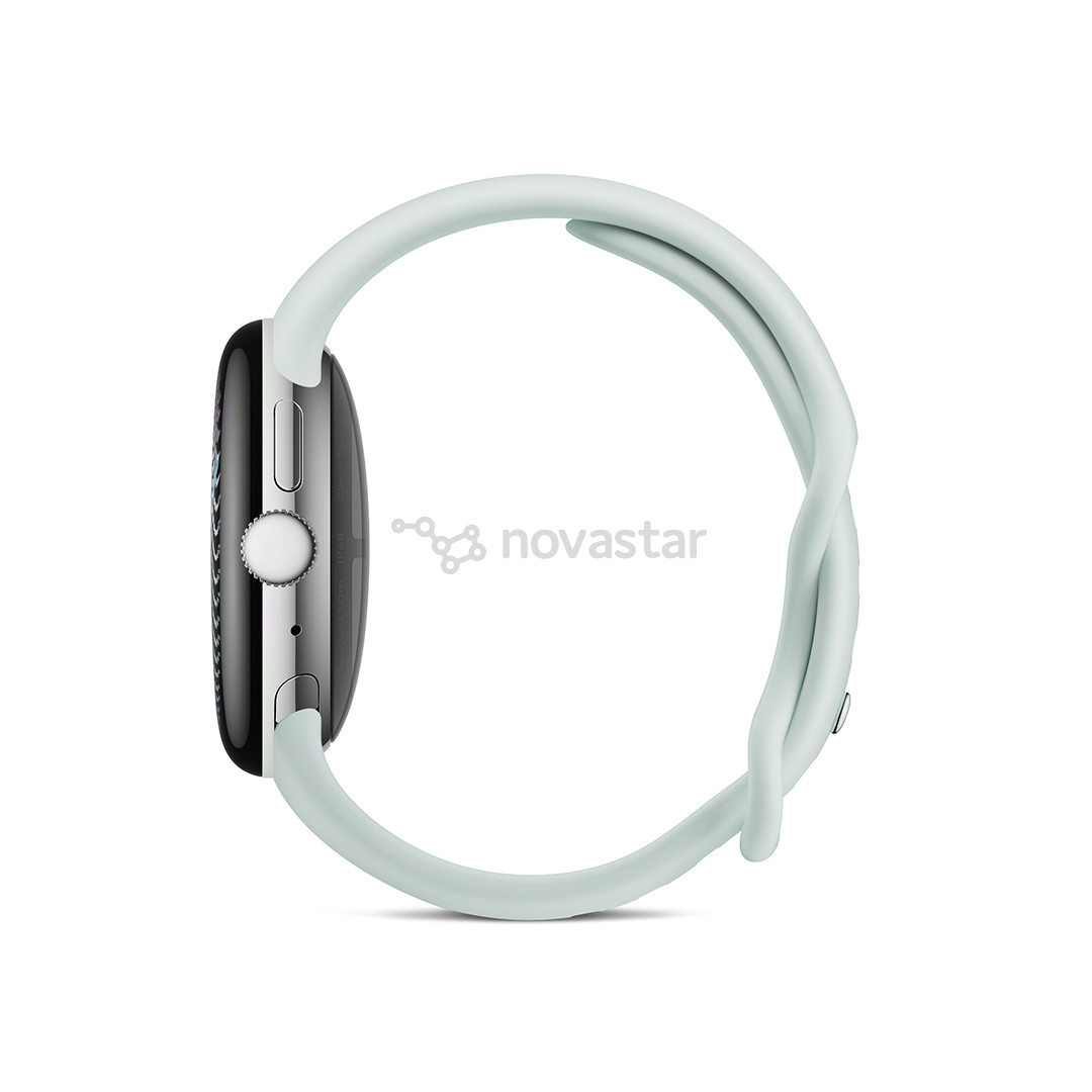 Google Pixel Watch 5, 41 mm, šviesiai mėlynas/sidabro spalvos - Išmanusis laikrodis