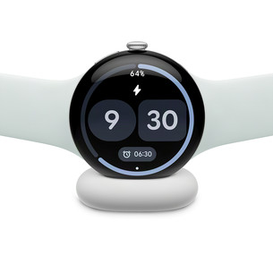 Google Pixel Watch 5, 41 mm, šviesiai mėlynas/sidabro spalvos - Išmanusis laikrodis