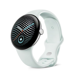 Google Pixel Watch 5, 45 mm, šviesiai mėlynas/sidabro spalvos - Išmanusis laikrodis