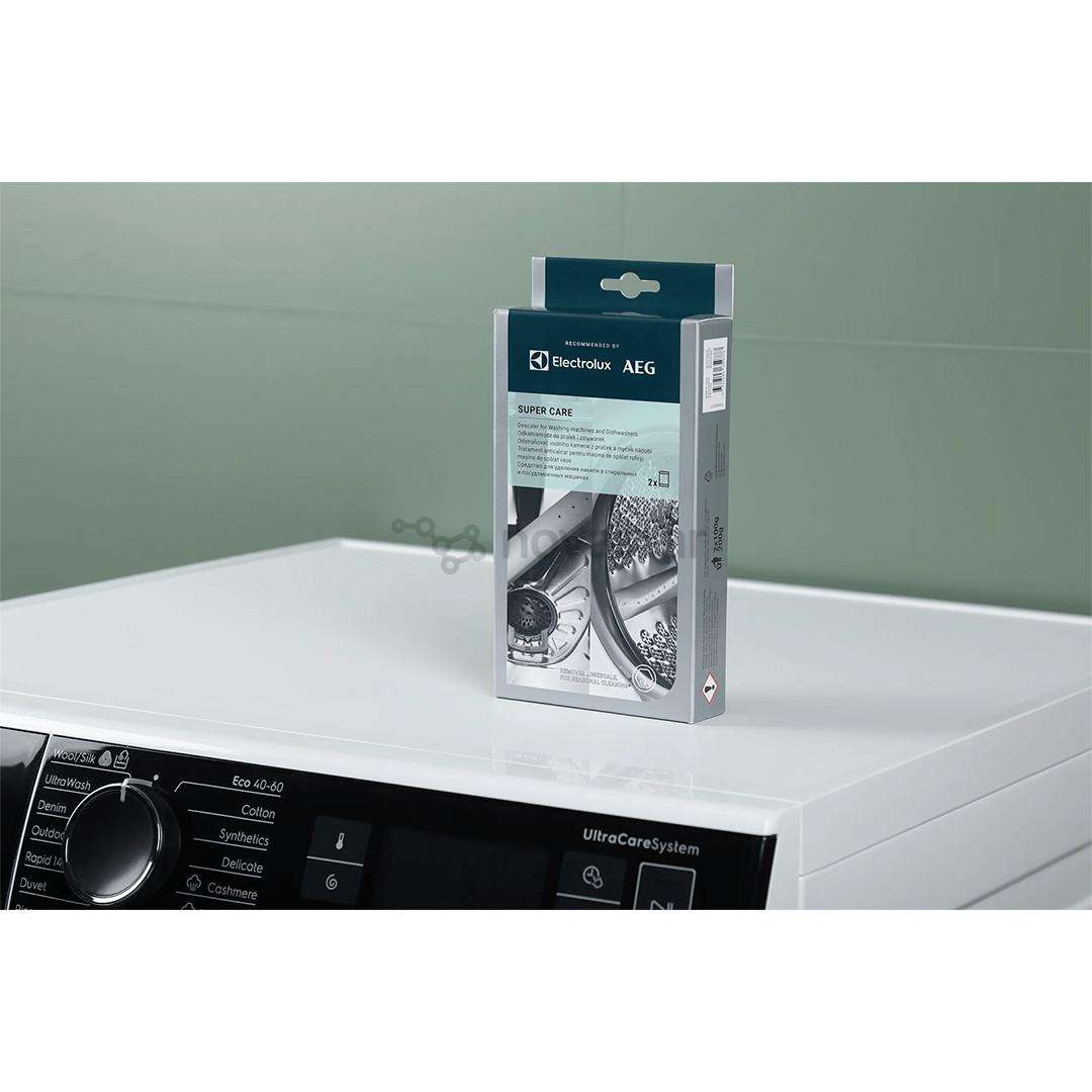 Electrolux Super Care - Skalbimo mašinų ir indaplovių nukalkinimo priemonė
