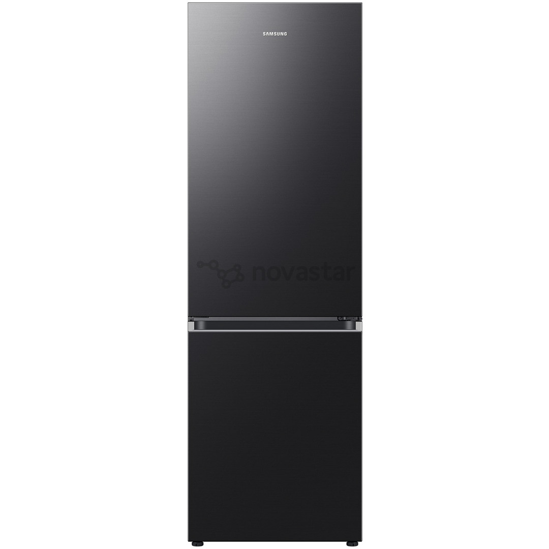 Samsung, No Frost, 344 L, aukštis 186 cm, juodas - Šaldytuvas