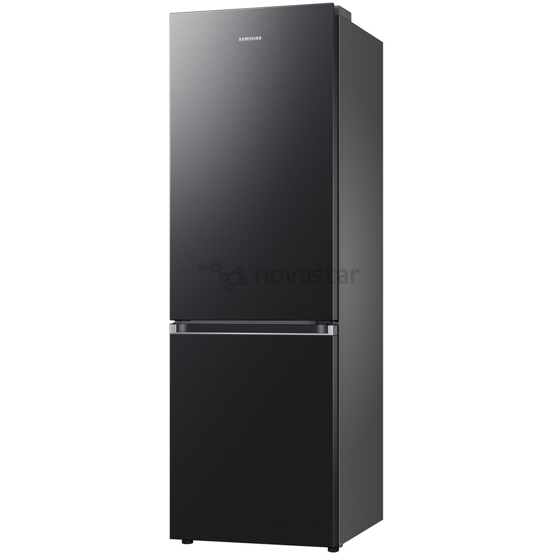 Samsung, No Frost, 344 L, aukštis 186 cm, juodas - Šaldytuvas