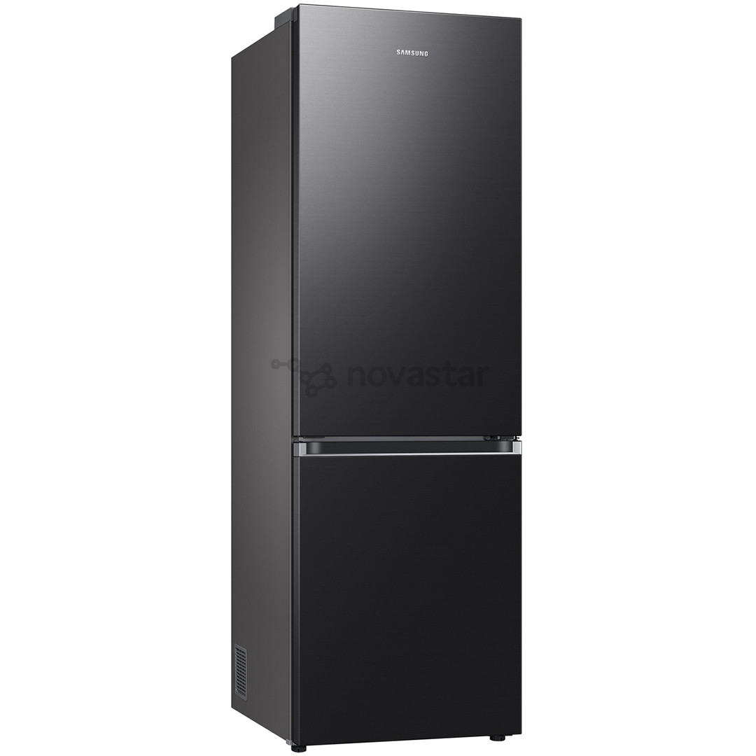 Samsung, No Frost, 344 L, aukštis 186 cm, juodas - Šaldytuvas