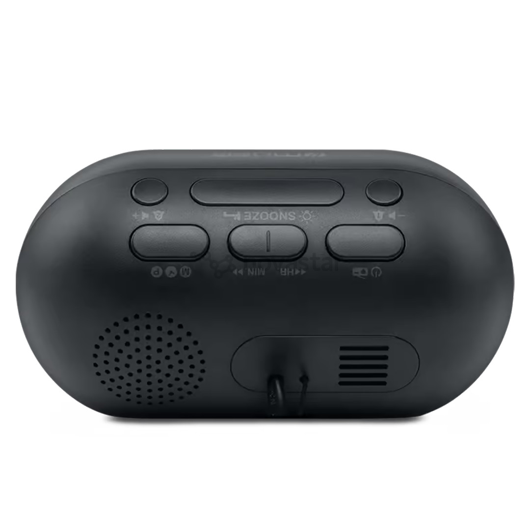 Muse M-15 GL, juodas - Radijo žadintuvas