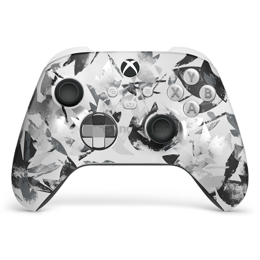 Microsoft Xbox Wireless Controller Breaker Series Special Edition, Xbox One / Series X/S, juodas/baltas - Belaidis žaidimų pultelis