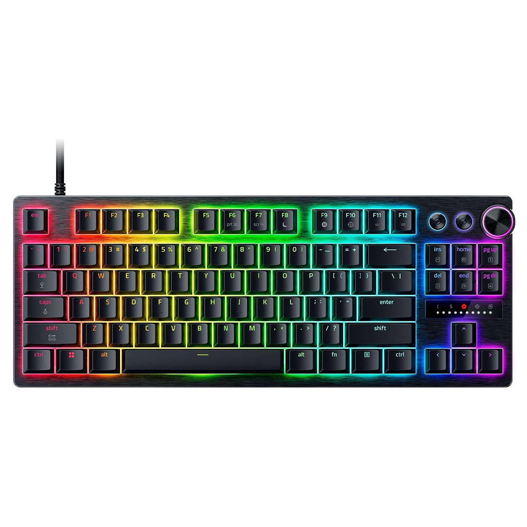 Razer Huntsman V3 Pro, Low Profile, TKL, 8 kHz, US, black - Keyboard