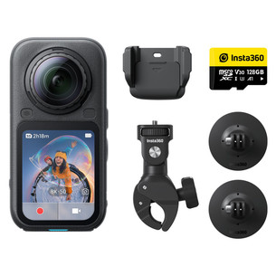 Insta360 X6 Motorcycle Bundle, 8K, черный - Экшн-камера