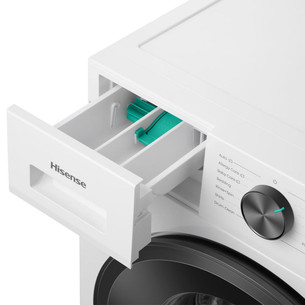 Hisense, 7 kg, gylis 43,5 cm, 1200 aps./min., balta - Skalbimo mašina