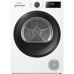 Hisense, 8 kg, depth  51 cm - Clothes dryer DH1I800UWDE