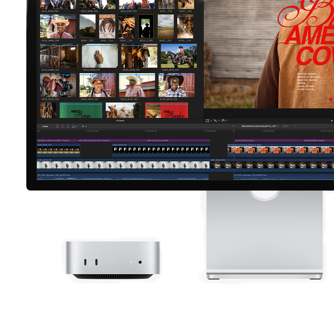 Apple Mac Mini 2026, M6, 12C/12C, 24 GB, 512 GB, silver - Desktop PC