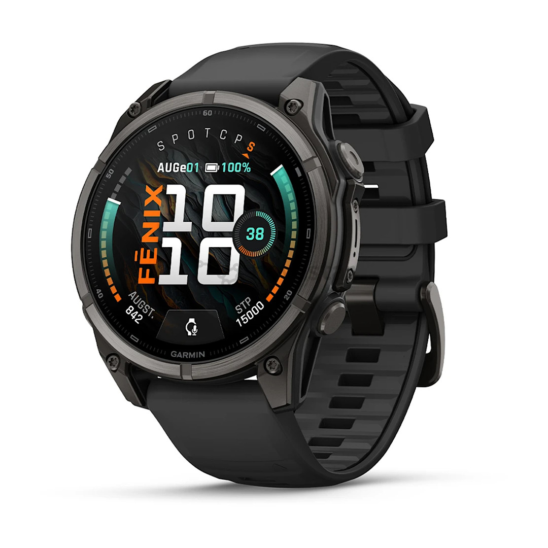 Garmin Fenix 9, 47 mm, titanium, black - Sports watch