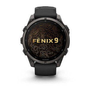 Garmin Fenix 9, 47 mm, titanium, black - Sports watch