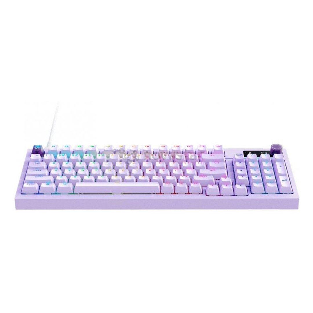 Logitech G316 X 98, Tactile, US, violetinė - Klaviatūra