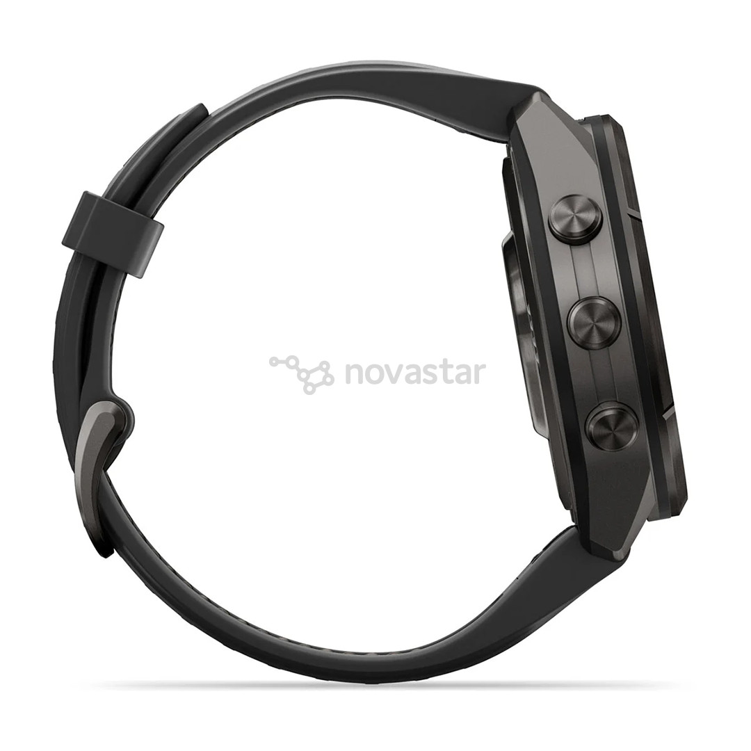 Garmin Fenix 9 Pro, 43 мм, inReach, черный титан, черный/серый - Спортивные часы