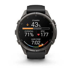 Garmin Fenix 9 Pro, 43 мм, inReach, черный титан, черный/серый - Спортивные часы