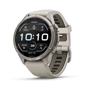 Garmin Fenix 9 Pro, 43 мм, титан, бежевый - Спортивные часы 010-04335-86
