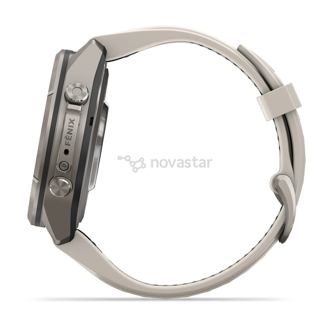 Garmin Fenix 9 Pro, 43 мм, титан, бежевый - Спортивные часы