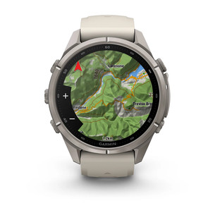 Garmin Fenix 9 Pro, 43 мм, титан, бежевый - Спортивные часы