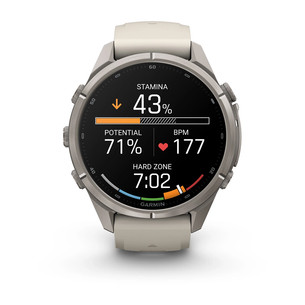 Garmin Fenix 9 Pro, 43 мм, титан, бежевый - Спортивные часы