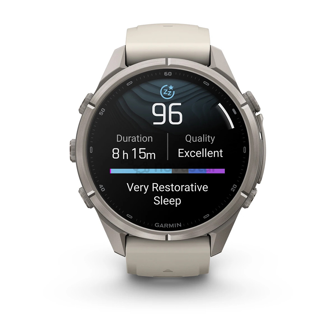 Garmin Fenix 9 Pro, 43 мм, титан, бежевый - Спортивные часы