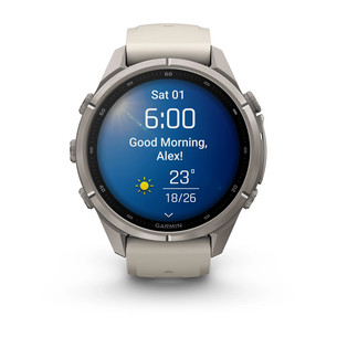 Garmin Fenix 9 Pro, 43 мм, титан, бежевый - Спортивные часы
