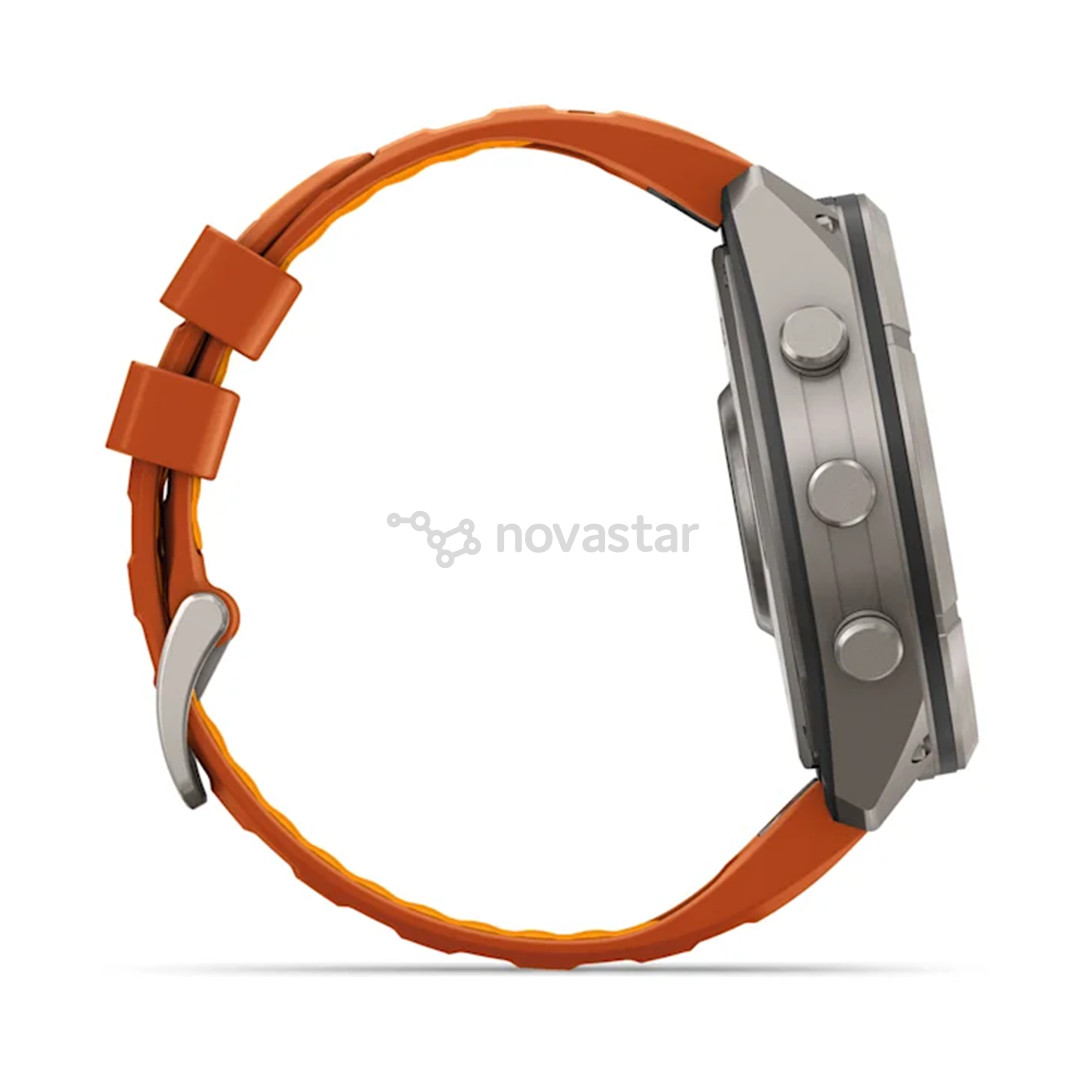 Garmin Fenix 9 Pro, 51 mm, inReach, titanium, orange - Sports watch
