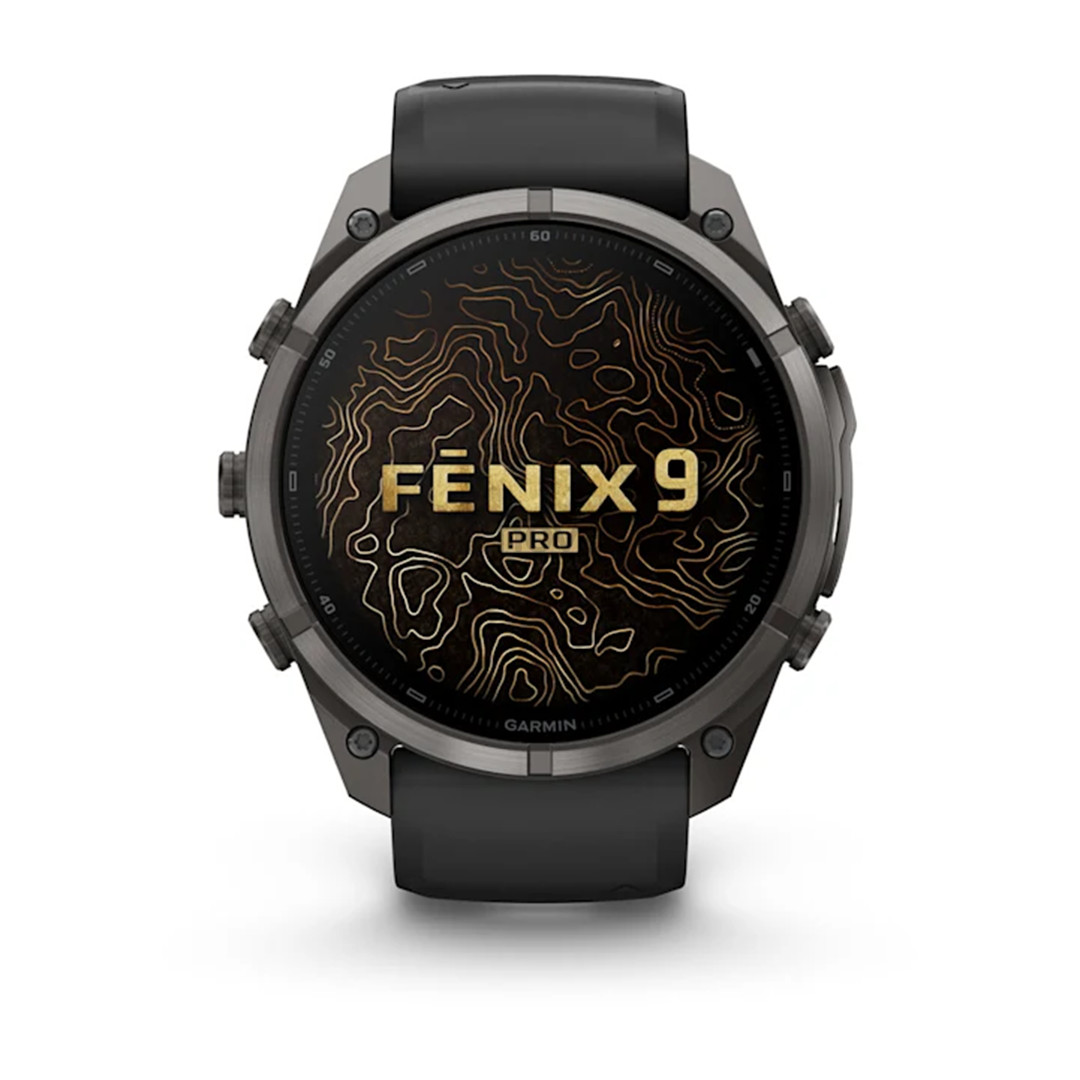 Garmin Fenix 9 Pro, 51 mm, inReach, carbon titanium, black - Sports watch