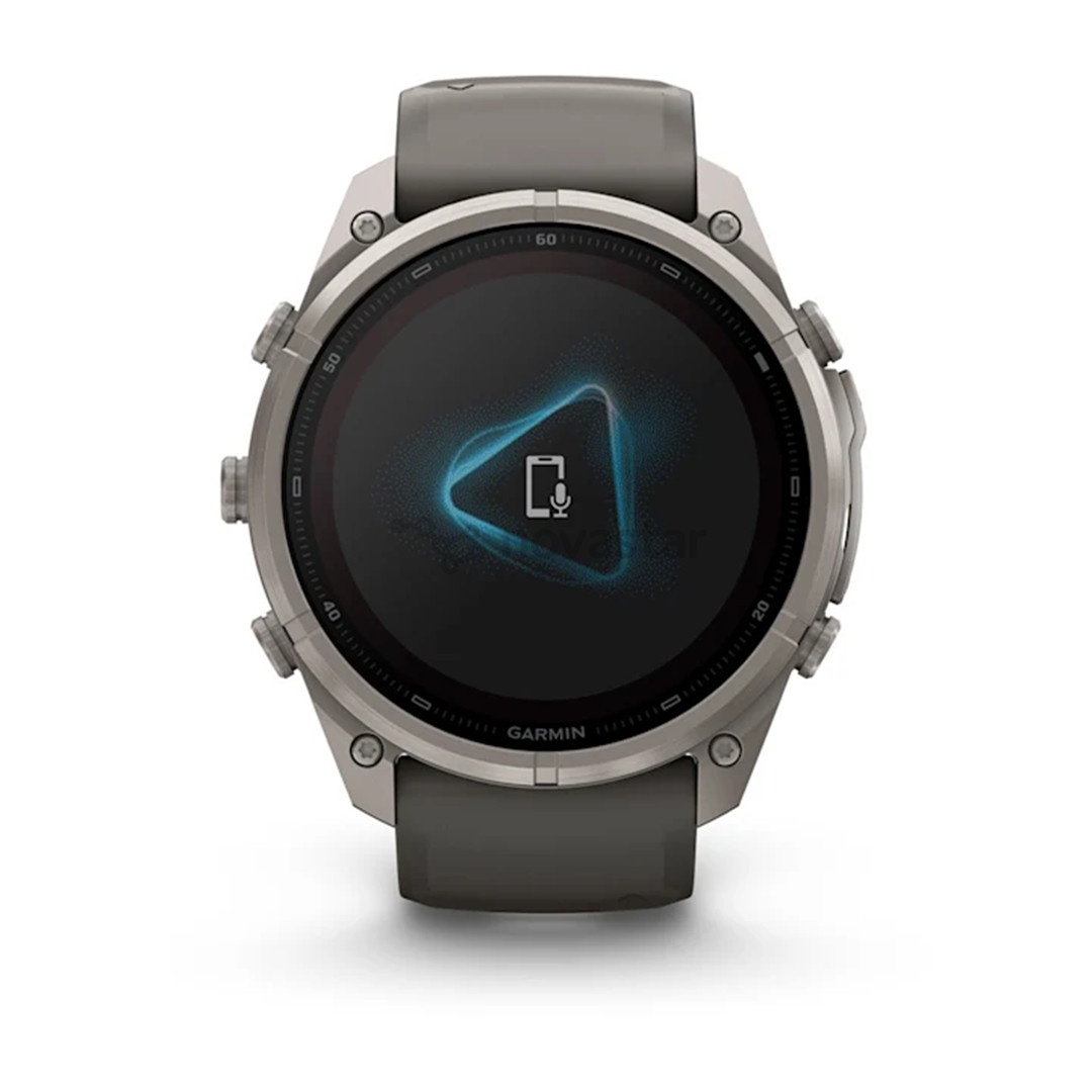 Garmin Fenix 9 Pro Solar, 51 mm, inReach, titano, pilkas - Sportinis laikrodis