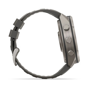 Garmin Fenix 9 Pro Solar, 51 mm, inReach, titano, pilkas - Sportinis laikrodis