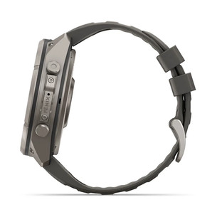 Garmin Fenix 9 Pro Solar, 51 mm, inReach, titano, pilkas - Sportinis laikrodis